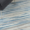 image:imageNourison Home Jubilant Blue 3 x 5 Area Rug  Easy Clean Non Shedding Bed Room Living Room Dining Room Kitchen 3 x 5Blue