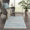 image:imageNourison Home Jubilant Blue 3 x 5 Area Rug  Easy Clean Non Shedding Bed Room Living Room Dining Room Kitchen 3 x 5Blue