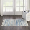 image:imageNourison Home Jubilant Blue 3 x 5 Area Rug  Easy Clean Non Shedding Bed Room Living Room Dining Room Kitchen 3 x 5Blue