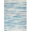 image:imageNourison Home Jubilant Blue 3 x 5 Area Rug  Easy Clean Non Shedding Bed Room Living Room Dining Room Kitchen 3 x 5Blue