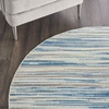 image:imageNourison Home Jubilant Blue 3 x 5 Area Rug  Easy Clean Non Shedding Bed Room Living Room Dining Room Kitchen 3 x 5Blue