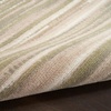 image:imageNourison Home Jubilant Blue 3 x 5 Area Rug  Easy Clean Non Shedding Bed Room Living Room Dining Room Kitchen 3 x 5Green Ivory