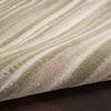 image:imageNourison Home Jubilant Blue 3 x 5 Area Rug  Easy Clean Non Shedding Bed Room Living Room Dining Room Kitchen 3 x 5Green Ivory