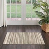 image:imageNourison Home Jubilant Blue 3 x 5 Area Rug  Easy Clean Non Shedding Bed Room Living Room Dining Room Kitchen 3 x 5Green Ivory