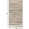 image:imageNourison Home Jubilant Blue 3 x 5 Area Rug  Easy Clean Non Shedding Bed Room Living Room Dining Room Kitchen 3 x 5Green Ivory