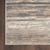 image:imageNourison Home Jubilant Blue 3 x 5 Area Rug  Easy Clean Non Shedding Bed Room Living Room Dining Room Kitchen 3 x 5Grey Beige