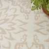 image:imageNourison Home Jubilant Floral IvoryPink 3 x 5 AreaRug EasyCleaning Non Shedding Bed Room Living Room Dining Room Kitchen 3x5Ivory Beige