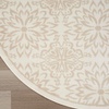 image:imageNourison Home Jubilant Floral IvoryPink 3 x 5 AreaRug EasyCleaning Non Shedding Bed Room Living Room Dining Room Kitchen 3x5Ivory Beige