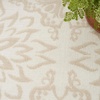 image:imageNourison Home Jubilant Floral IvoryPink 3 x 5 AreaRug EasyCleaning Non Shedding Bed Room Living Room Dining Room Kitchen 3x5Ivory Beige