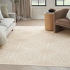 image:imageNourison Home Jubilant Floral IvoryPink 3 x 5 AreaRug EasyCleaning Non Shedding Bed Room Living Room Dining Room Kitchen 3x5Ivory Beige