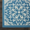 image:imageNourison Home Jubilant Floral IvoryPink 3 x 5 AreaRug EasyCleaning Non Shedding Bed Room Living Room Dining Room Kitchen 3x5Ivory Blue
