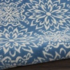 image:imageNourison Home Jubilant Floral IvoryPink 3 x 5 AreaRug EasyCleaning Non Shedding Bed Room Living Room Dining Room Kitchen 3x5Ivory Blue