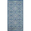 image:imageNourison Home Jubilant Floral IvoryPink 3 x 5 AreaRug EasyCleaning Non Shedding Bed Room Living Room Dining Room Kitchen 3x5Ivory Blue