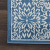 image:imageNourison Home Jubilant Floral IvoryPink 3 x 5 AreaRug EasyCleaning Non Shedding Bed Room Living Room Dining Room Kitchen 3x5Ivory Blue