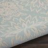 image:imageNourison Home Jubilant Floral IvoryPink 3 x 5 AreaRug EasyCleaning Non Shedding Bed Room Living Room Dining Room Kitchen 3x5Ivory Green