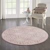 image:imageNourison Home Jubilant Floral IvoryPink 3 x 5 AreaRug EasyCleaning Non Shedding Bed Room Living Room Dining Room Kitchen 3x5Ivory Pink