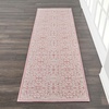 image:imageNourison Home Jubilant Floral IvoryPink 3 x 5 AreaRug EasyCleaning Non Shedding Bed Room Living Room Dining Room Kitchen 3x5Ivory Pink