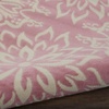 image:imageNourison Home Jubilant Floral IvoryPink 3 x 5 AreaRug EasyCleaning Non Shedding Bed Room Living Room Dining Room Kitchen 3x5Ivory Pink