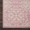image:imageNourison Home Jubilant Floral IvoryPink 3 x 5 AreaRug EasyCleaning Non Shedding Bed Room Living Room Dining Room Kitchen 3x5Ivory Pink