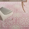 image:imageNourison Home Jubilant Floral IvoryPink 3 x 5 AreaRug EasyCleaning Non Shedding Bed Room Living Room Dining Room Kitchen 3x5Ivory Pink