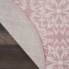 image:imageNourison Home Jubilant Floral IvoryPink 3 x 5 AreaRug EasyCleaning Non Shedding Bed Room Living Room Dining Room Kitchen 3x5Ivory Pink