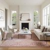 image:imageNourison Home Jubilant Floral IvoryPink 3 x 5 AreaRug EasyCleaning Non Shedding Bed Room Living Room Dining Room Kitchen 3x5Ivory Pink