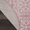 image:imageNourison Home Jubilant Floral IvoryPink 3 x 5 AreaRug EasyCleaning Non Shedding Bed Room Living Room Dining Room Kitchen 3x5Ivory Pink