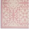 image:imageNourison Home Jubilant Floral IvoryPink 3 x 5 AreaRug EasyCleaning Non Shedding Bed Room Living Room Dining Room Kitchen 3x5Ivory Pink