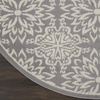 image:imageNourison Home Jubilant Floral IvoryPink 3 x 5 AreaRug EasyCleaning Non Shedding Bed Room Living Room Dining Room Kitchen 3x5IvoryGrey