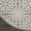 image:imageNourison Home Jubilant Floral IvoryPink 3 x 5 AreaRug EasyCleaning Non Shedding Bed Room Living Room Dining Room Kitchen 3x5IvoryGrey