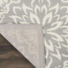 image:imageNourison Home Jubilant Floral IvoryPink 3 x 5 AreaRug EasyCleaning Non Shedding Bed Room Living Room Dining Room Kitchen 3x5IvoryGrey