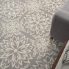 image:imageNourison Home Jubilant Floral IvoryPink 3 x 5 AreaRug EasyCleaning Non Shedding Bed Room Living Room Dining Room Kitchen 3x5IvoryGrey