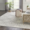image:imageNourison Home Jubilant Floral IvoryPink 3 x 5 AreaRug EasyCleaning Non Shedding Bed Room Living Room Dining Room Kitchen 3x5IvoryGrey
