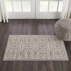 image:imageNourison Home Jubilant Floral IvoryPink 3 x 5 AreaRug EasyCleaning Non Shedding Bed Room Living Room Dining Room Kitchen 3x5IvoryGrey