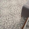 image:imageNourison Home Jubilant Floral IvoryPink 3 x 5 AreaRug EasyCleaning Non Shedding Bed Room Living Room Dining Room Kitchen 3x5IvoryGrey