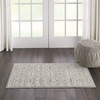 image:imageNourison Home Jubilant Floral IvoryPink 3 x 5 AreaRug EasyCleaning Non Shedding Bed Room Living Room Dining Room Kitchen 3x5IvoryGrey
