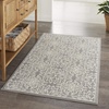 image:imageNourison Home Jubilant Floral IvoryPink 3 x 5 AreaRug EasyCleaning Non Shedding Bed Room Living Room Dining Room Kitchen 3x5IvoryGrey