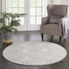 image:imageNourison Home Jubilant Floral IvoryPink 3 x 5 AreaRug EasyCleaning Non Shedding Bed Room Living Room Dining Room Kitchen 3x5IvoryGrey