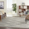 image:imageNourison Home Jubilant Floral IvoryPink 3 x 5 AreaRug EasyCleaning Non Shedding Bed Room Living Room Dining Room Kitchen 3x5IvoryGrey