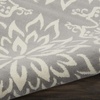 image:imageNourison Home Jubilant Floral IvoryPink 3 x 5 AreaRug EasyCleaning Non Shedding Bed Room Living Room Dining Room Kitchen 3x5IvoryGrey