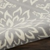 image:imageNourison Home Jubilant Floral IvoryPink 3 x 5 AreaRug EasyCleaning Non Shedding Bed Room Living Room Dining Room Kitchen 3x5IvoryGrey