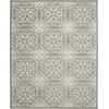 image:imageNourison Home Jubilant Floral IvoryPink 3 x 5 AreaRug EasyCleaning Non Shedding Bed Room Living Room Dining Room Kitchen 3x5IvoryGrey