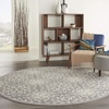 image:imageNourison Home Jubilant Floral IvoryPink 3 x 5 AreaRug EasyCleaning Non Shedding Bed Room Living Room Dining Room Kitchen 3x5IvoryGrey
