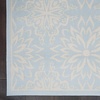 image:imageNourison Home Jubilant Floral IvoryPink 3 x 5 AreaRug EasyCleaning Non Shedding Bed Room Living Room Dining Room Kitchen 3x5IvoryLight Blue