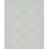image:imageNourison Home Jubilant Floral IvoryPink 3 x 5 AreaRug EasyCleaning Non Shedding Bed Room Living Room Dining Room Kitchen 3x5IvoryLight Blue