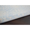 image:imageNourison Home Jubilant Floral IvoryPink 3 x 5 AreaRug EasyCleaning Non Shedding Bed Room Living Room Dining Room Kitchen 3x5IvoryLight Blue