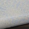 image:imageNourison Home Jubilant Floral IvoryPink 3 x 5 AreaRug EasyCleaning Non Shedding Bed Room Living Room Dining Room Kitchen 3x5IvoryLight Blue