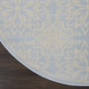 image:imageNourison Home Jubilant Floral IvoryPink 3 x 5 AreaRug EasyCleaning Non Shedding Bed Room Living Room Dining Room Kitchen 3x5IvoryLight Blue