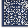 image:imageNourison Home Jubilant Floral IvoryPink 3 x 5 AreaRug EasyCleaning Non Shedding Bed Room Living Room Dining Room Kitchen 3x5NavyIvory