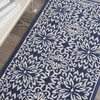image:imageNourison Home Jubilant Floral IvoryPink 3 x 5 AreaRug EasyCleaning Non Shedding Bed Room Living Room Dining Room Kitchen 3x5NavyIvory